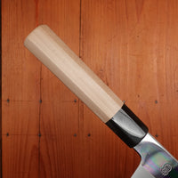 Sakai Kikumori Choyo 180mm Santoku Aogami 1 with Saya