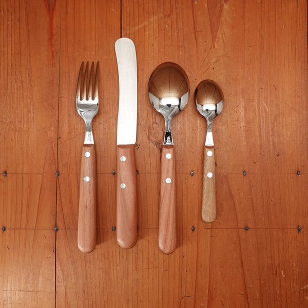 Windmühlenmesser Old German Flatware Set Stainless - 4 Pieces