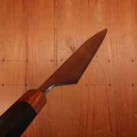 Rolin Knives Honyaki 185mm Gyuto W2 Ebony & Desert Ironwood with Saya