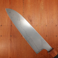 Rolin Knives Honyaki 185mm Gyuto W2 Ebony & Desert Ironwood with Saya
