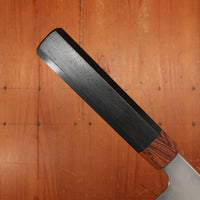 Rolin Knives Honyaki 185mm Gyuto W2 Ebony & Desert Ironwood with Saya