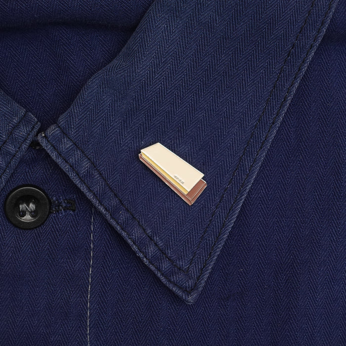 Japanese Whetstone with Dai - Enamel Pin