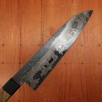 Rolin Knives Gomai 210mm Compound Gyuto 26c3 Litnum Vitae & Ebony with Saya