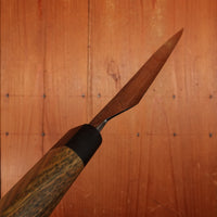 Rolin Knives Gomai 210mm Compound Gyuto 26c3 Litnum Vitae & Ebony with Saya