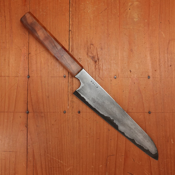 Rolin Knives Gomai 180mm Petty 52100 Redwood & Eucalyptus