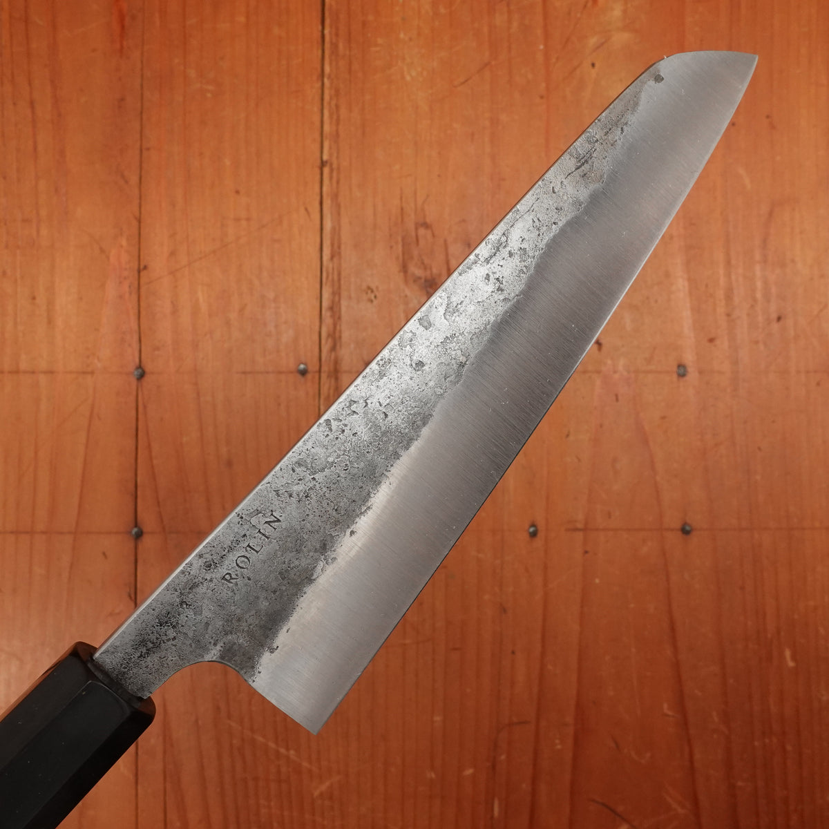 Rolin Knives 175mm Gyuto 52100 Ebony & Horn