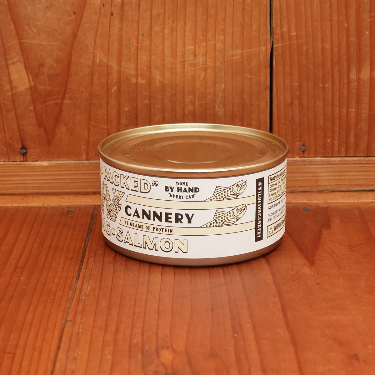 Wildfish Cannery Plain Packed White King Salmon  - 6oz