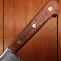 K Sabatier 13" Chef Knife Carbon Steel & Rosewood 1950's