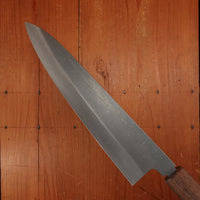 Konosuke Sanjo GS+ 240mm Gyuto SLD Nashiji Khii Laurel Handle with Leather Sheath