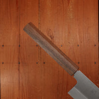 Konosuke Sanjo GS+ 240mm Gyuto SLD Nashiji Khii Laurel Handle with Leather Sheath