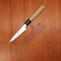 Konosuke Sakai HD2 120mm Wa Petty Ho & Ebony Wood Handle with Leather Sheath