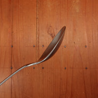 Old English Fiddle Dessert Spoon Stainless Yorkshire Rose Tumbled Finish