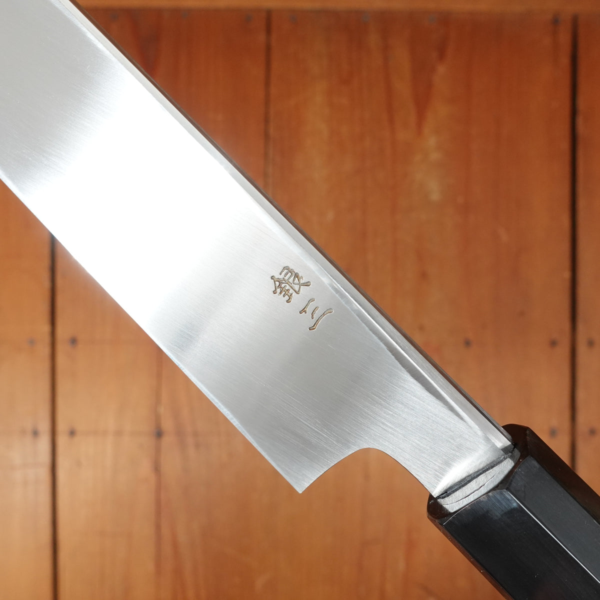 Hitohira Kikuchiyo Mosuke 300mm Kiritsuke Yanagi Stainless Clad Shirogami 3(Ginsanko) Ho/Horn with Saya