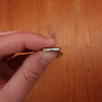 Old English Fiddle Coffee Spoon Stainless Yorkshire Rose Tumbled Finish