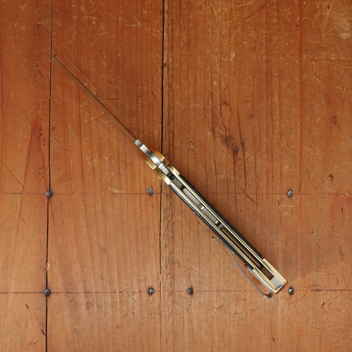 Buck Knives 112 Slim Heritage Elite - Brass