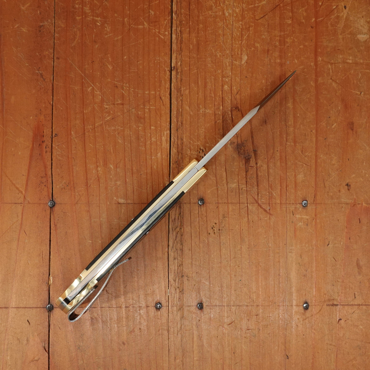 Buck Knives 112 Slim Heritage Elite - Brass