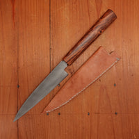 AZ Knives 145mm Petty UHB20C Honyaki Urunday Handle with Leather Sheath