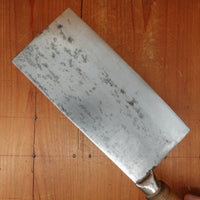 Ho Ching Kee Lee Chinese Cleaver Medium Weight Carbon Steel Hong Kong 1960s-90s