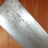 Ho Ching Kee Lee Chinese Cleaver Medium Weight Carbon Steel Hong Kong 1960s-90s