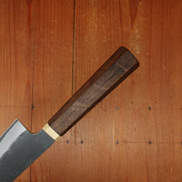 Blenheim Forge x Bernal Cutlery 200mm Gyuto Stainless Clad Aogami Super Oak & Brass