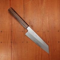 BC Exclusive - Hado 180mm Kiritsuke Santoku Iron Clad Shirogami 2 Urushi Oak