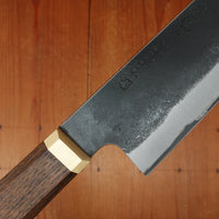Blenheim Forge x Bernal Cutlery 200mm Gyuto Stainless Clad Aogami Super Oak & Brass