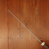 Blenheim Forge x Bernal Cutlery 165mm Nakiri Stainless Clad Aogami Super Oak & Brass