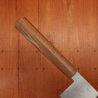 AZ Knives 180mm Nakiri UHB20C Honyaki Lapacho Handle with Leather Sheath