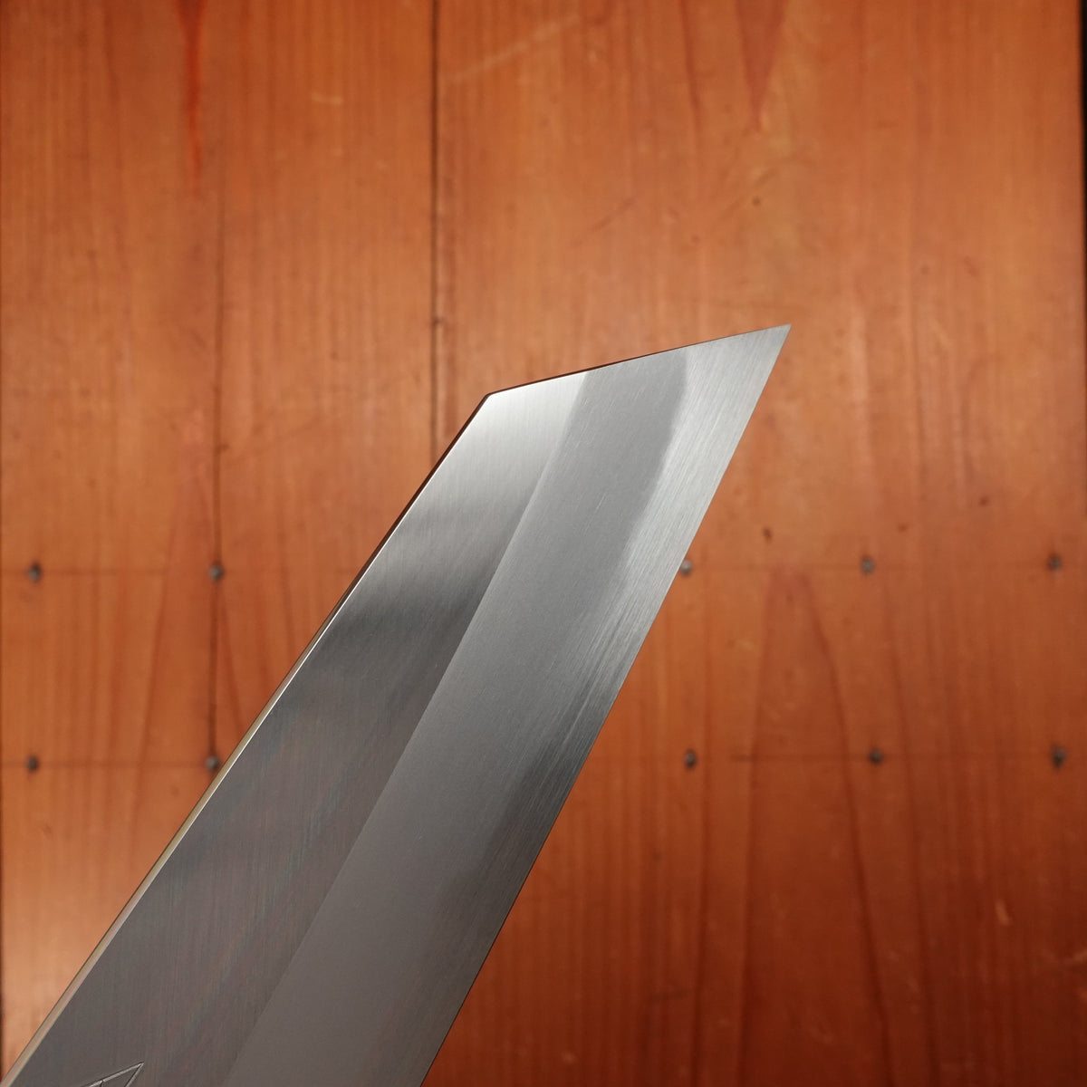 BC Exclusive - Hado 180mm Kiritsuke Santoku Iron Clad Shirogami 2 Urushi Oak