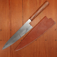 AZ Knives 210mm Gyuto UHB20C Honyaki Urunday Handle with Leather Sheath No. 4