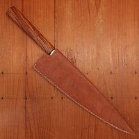 AZ Knives 210mm Gyuto UHB20C Honyaki Urunday Handle with Leather Sheath No. 4