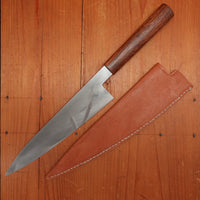 AZ Knives 210mm Gyuto UHB20C Honyaki Urunday Handle with Leather Sheath No. 3