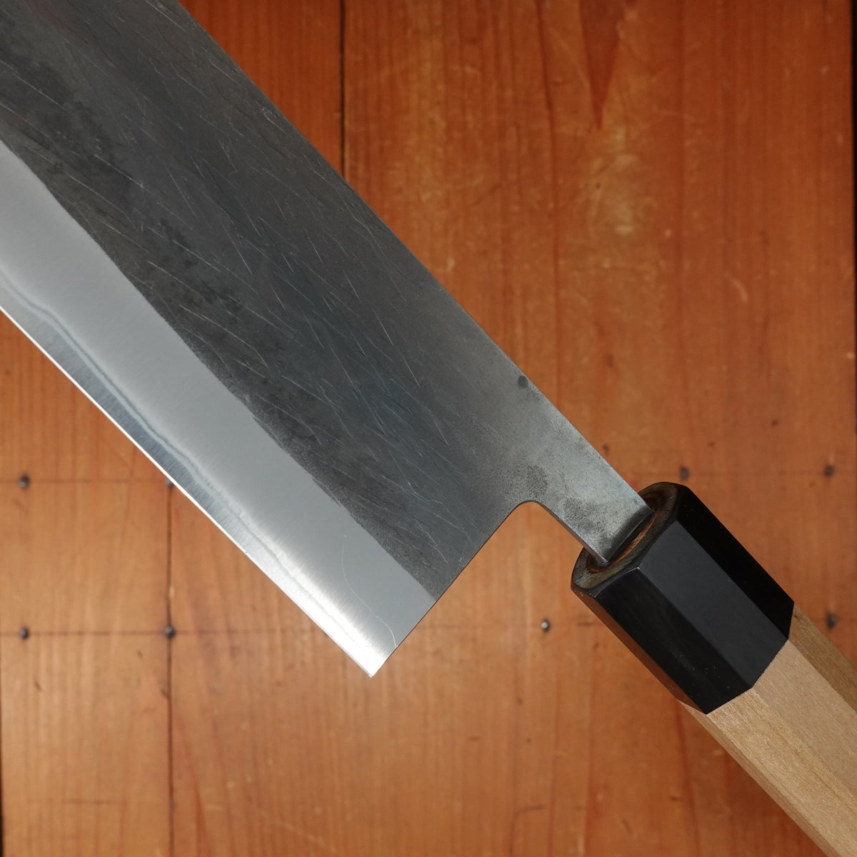 Hitohira TD 240mm Gyuto Stainless Clad Aogami 2 Kurouchi Ho Wood