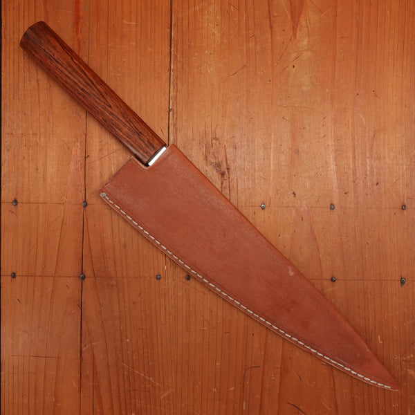 AZ Knives 210mm Gyuto UHB20C Honyaki Urunday Handle with Leather Sheath No. 3