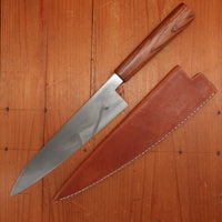 AZ Knives 210mm Gyuto UHB20C Honyaki Urunday Handle with Leather Sheath No. 2