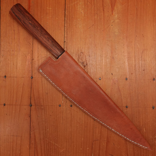 AZ Knives 210mm Gyuto UHB20C Honyaki Urunday Handle with Leather Sheath No. 2