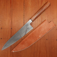 AZ Knives 210mm Gyuto UHB20C Honyaki Urunday Handle with Leather Sheath No. 1