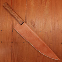 AZ Knives 210mm Gyuto UHB20C Honyaki Urunday Handle with Leather Sheath No. 1