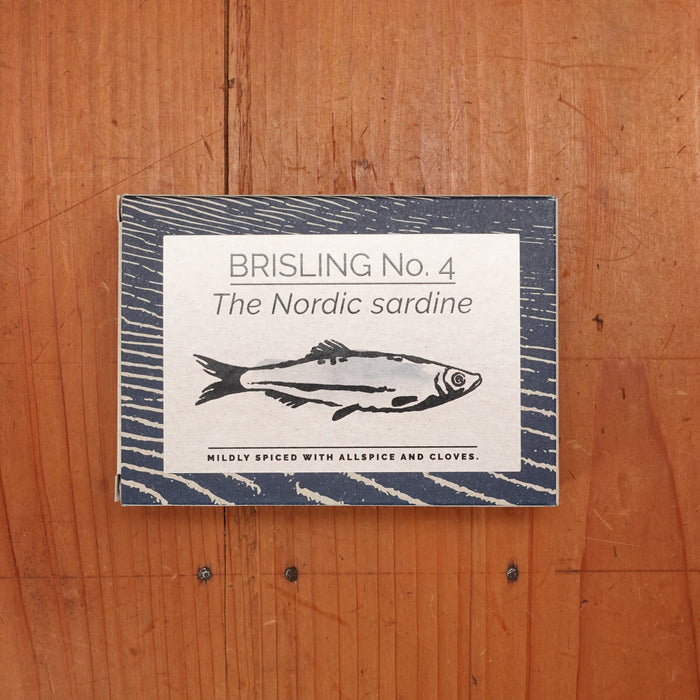 Fangst Brisling No. 4 The Nordic Sardine Mildly Spiced with Allspice and Cloves - 100g