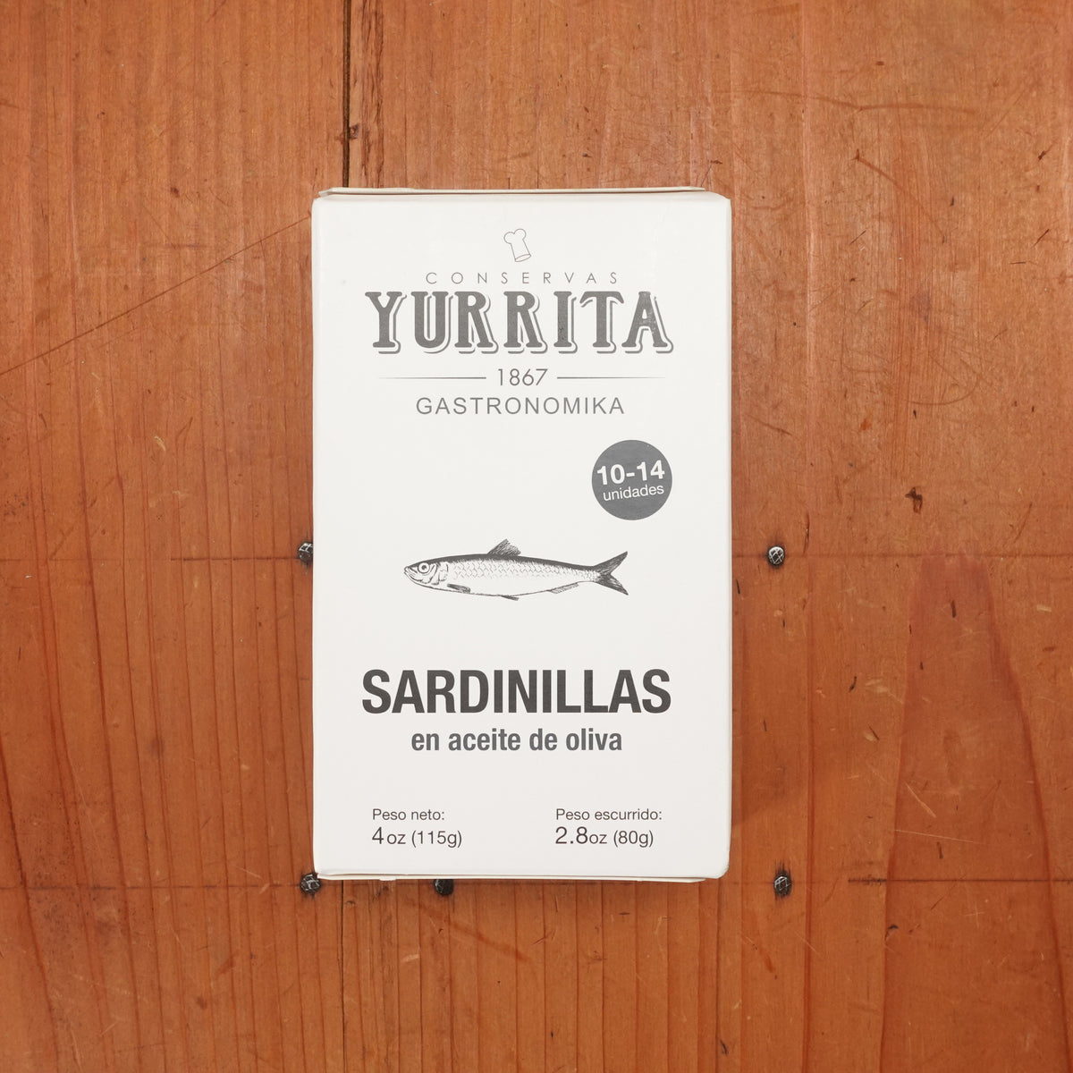 Yurrita Small Sardines in Olive Oil - 115g