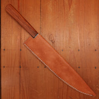 AZ Knives 240mm Gyuto UHB20C Honyaki Urunday Handle with Leather Sheath