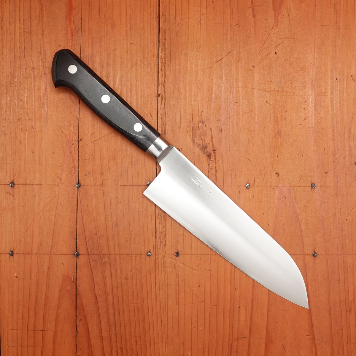 Hitohira T10 170mm Santoku Migaki Pakka Handle