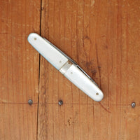 Curtin & Clark Cutlery (Tidioute Cutlery made?) 3" Pen Knife MOP 1910-20