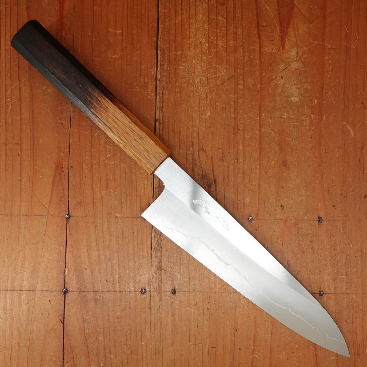 Second Hado G3N 210mm Gyuto Ginsanko Burnt Oak Nakagawa