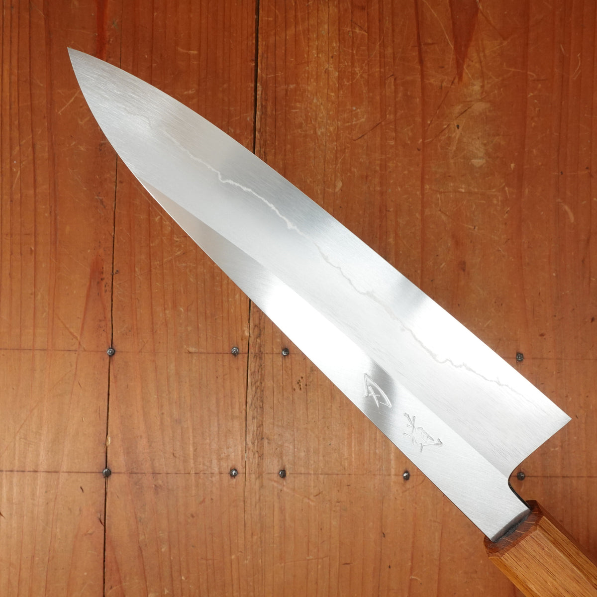 Second Hado G3N 210mm Gyuto Ginsanko Burnt Oak Nakagawa