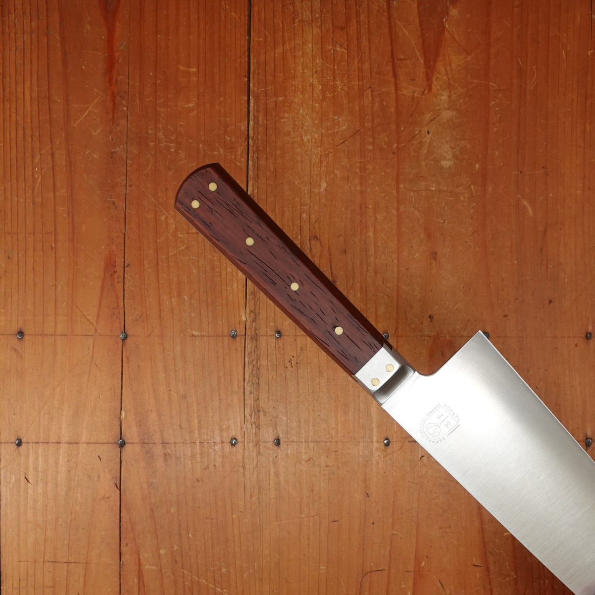 Greenfield Gyuto 9" Chef Knife A2 Carbon Steel & Padauk