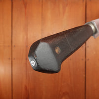 Tichet Nogent 16" Slicer Carbon Steel Rosewood Handle Paris, France 1890-1930