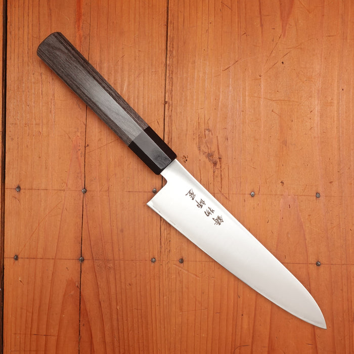 Hitohira Imojiya TH 180mm Gyuto Stainless Pakka Handle