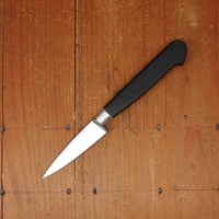 New Old Stock 2.75" Paring Knife Stainless Nogent / Cuisine Massif Aluminum & Plastic Handle Thiers 1960s-70s