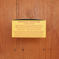 Ekone Oyster Co. Lemon Pepper Smoked Oysters - 3oz